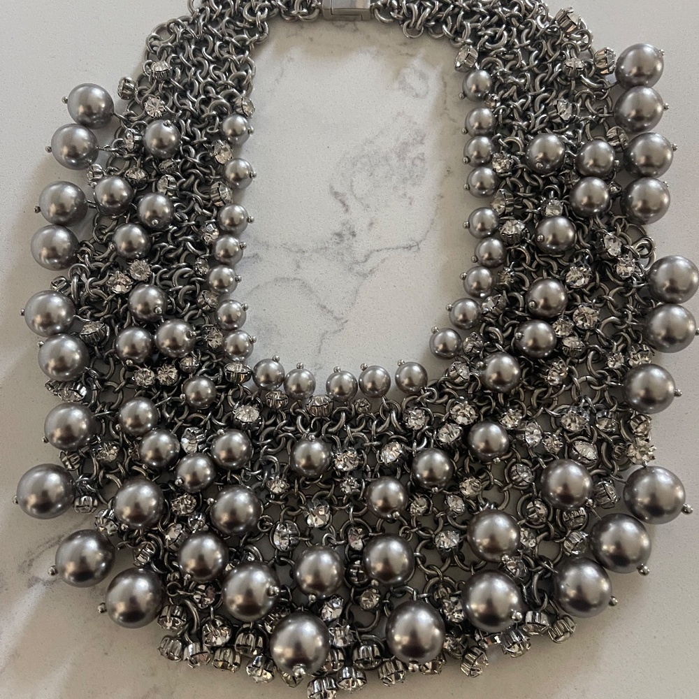 Chunky Heavyweight Small Loop Chain Necklace - image 2